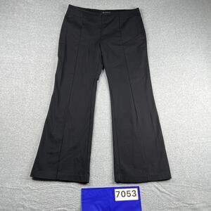 INC International Concepts Pants Womens Size 14 Black Casual Wide Leg